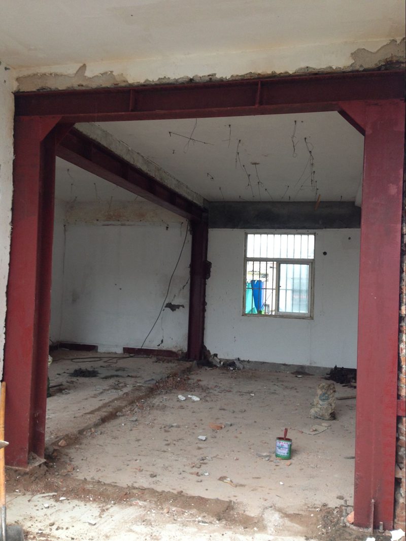 灌云郵政營業(yè)廳鋼結構加固工程